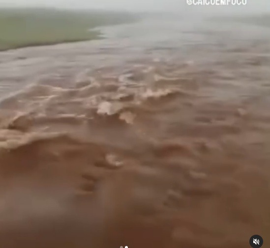 Vídeo registra chegada das águas no Açude Gargalheiras; ASSISTA