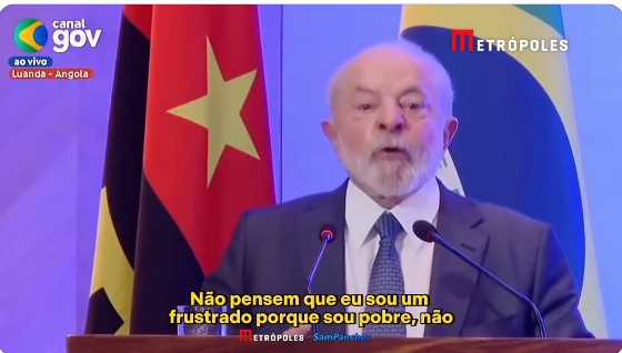 VÍDEO: Com patrimônio declarado de R$ 7,4 milhões, Lula diz não ser frustrado por ‘ser pobre’