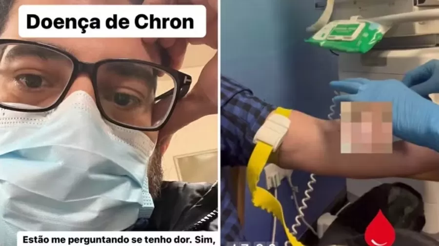Jornalista consagrado ex-Globo e CNN Brasil é hospitalizado de urgência por complicações da Doença de Crohn