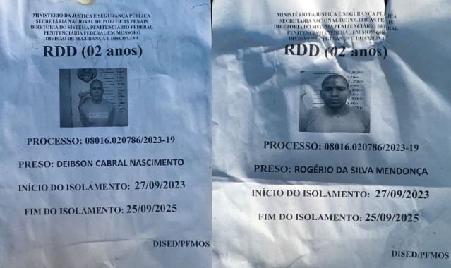 Fugitivos da Penitenciária de Mossoró são da mesma facção criminosa liderada por Fernandinho Beira-Mar