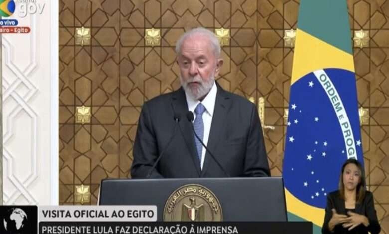 Lula diz que Israel mata mulheres e crianças em Gaza