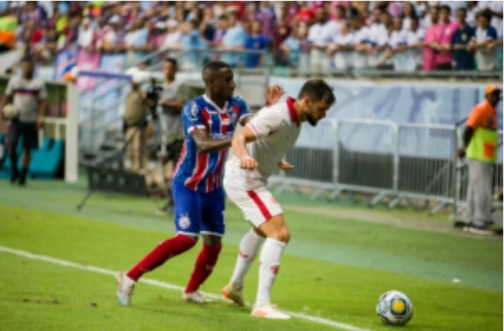 Copa do Nordeste: América-RN é dominado e perde para o Bahia na Fonte Nova