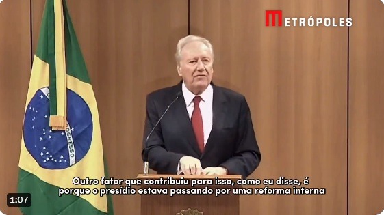 [VÍDEO] “Eventualmente, as pessoas estavam mais relaxadas", diz Lewandowski sobre fuga durante o Carnaval