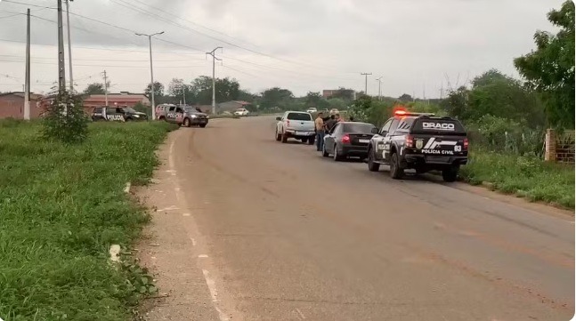  Policiais intensificam buscas de fugitivos em cidade na divisa com o Ceará