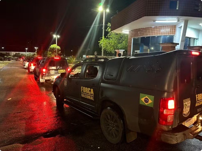 Força Nacional chega a Mossoró para reforçar buscas por fugitivos