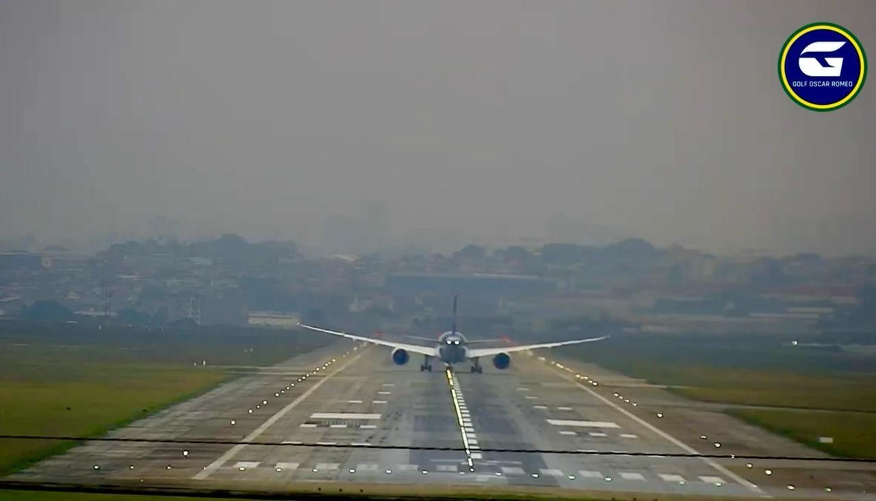 Piloto da Latam declara emergência após decolagem de voo internacional em Guarulhos