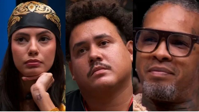 Fernanda, Lucas Buda e Rodriguinho estão no 10º Paredão do BBB 24