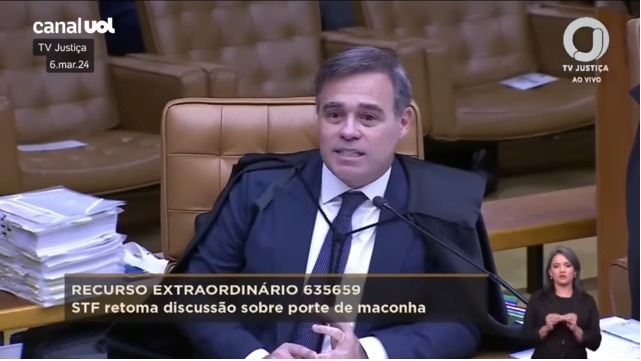 Mendonça e Nunes se alinham a Zanin contra liberar porte de maconha