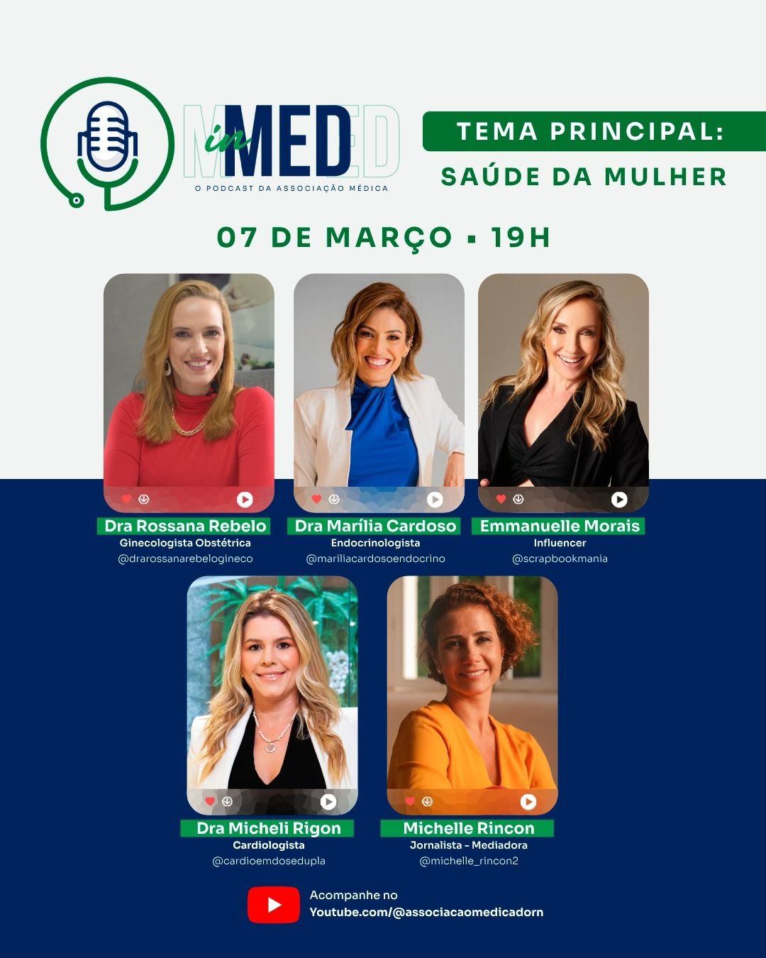 InMed Podcast destaca Uma Jornada pela Saúde da Mulher