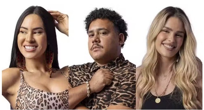 BBB 24: Isabelle, Lucas Buda e Yasmin Brunet estão no 12º Paredão