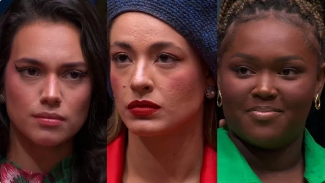 Alane, Beatriz e Raquele estão no 13º Paredão do BBB 24