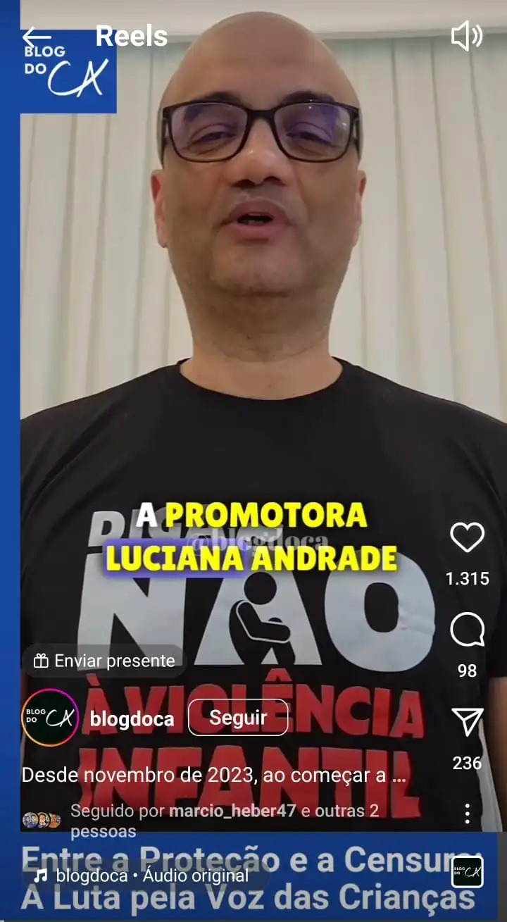 Associação do MP repudia acusações de professor contra promotora da Justiça