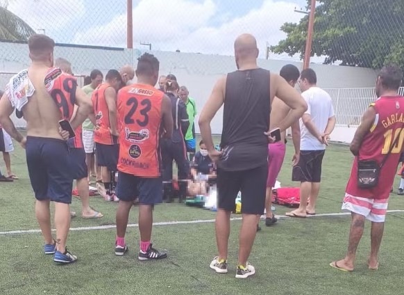 Homem sofre infarto e morre durante jogo de futebol na Zona Norte de Natal
