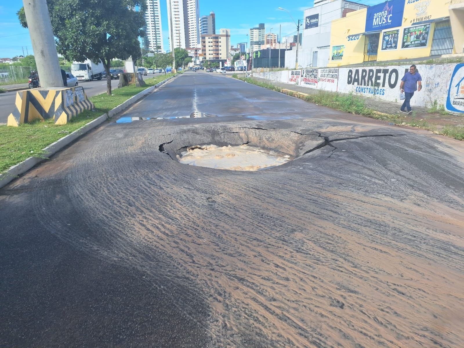 Tráfego na Prudente de Morais deve ser liberado na manhã desta terça-feira