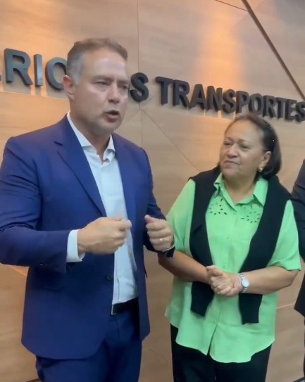 VÍDEO: Fátima e ministro dos Transportes garantem que desvio na BR-304 estará pronto em “aproximadamente 15 dias”