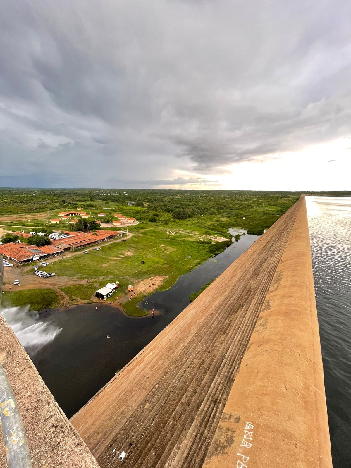 Barragem Santa Cruz do Apodi chega a 70,32% da capacidade total