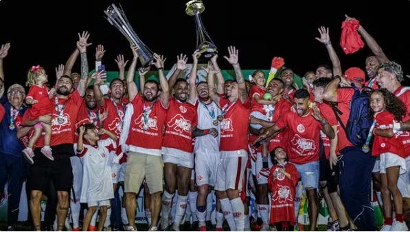 VÍDEO: América-RN vence Santa Cruz e é bicampeão potiguar; veja melhores momentos