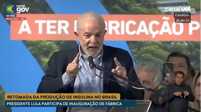 VÍDEO: Lula chora, defende indústria nacional e prêmio Nobel a Haddad