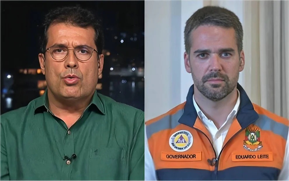 [VÍDEO] Jornalista da GloboNews bate boca com governador do RS ao vivo: 'Falta de empatia'