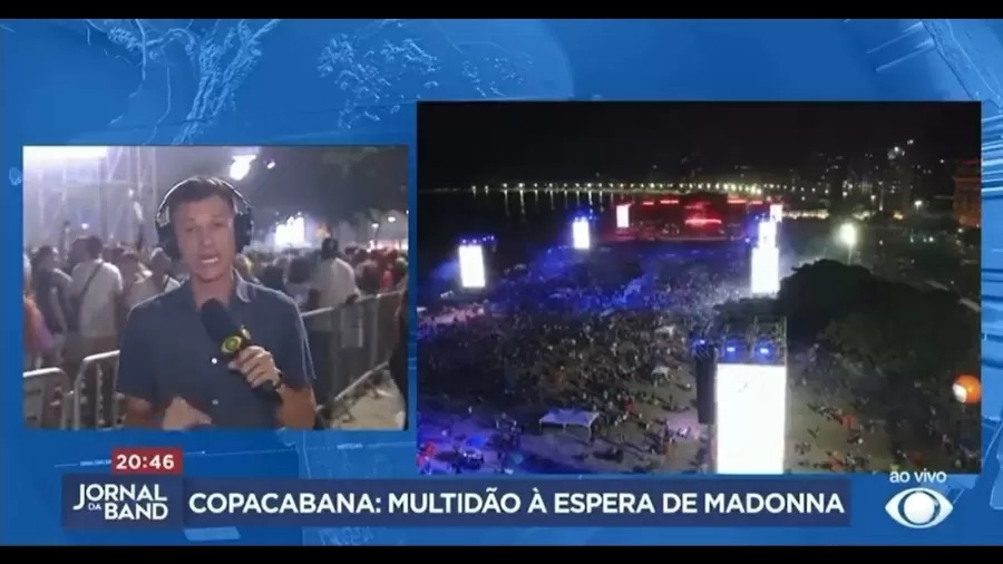 VÍDEO: Repórter entra ao vivo do Rio durante música 'Chupa Xoxota' e vira meme; ASSISTA