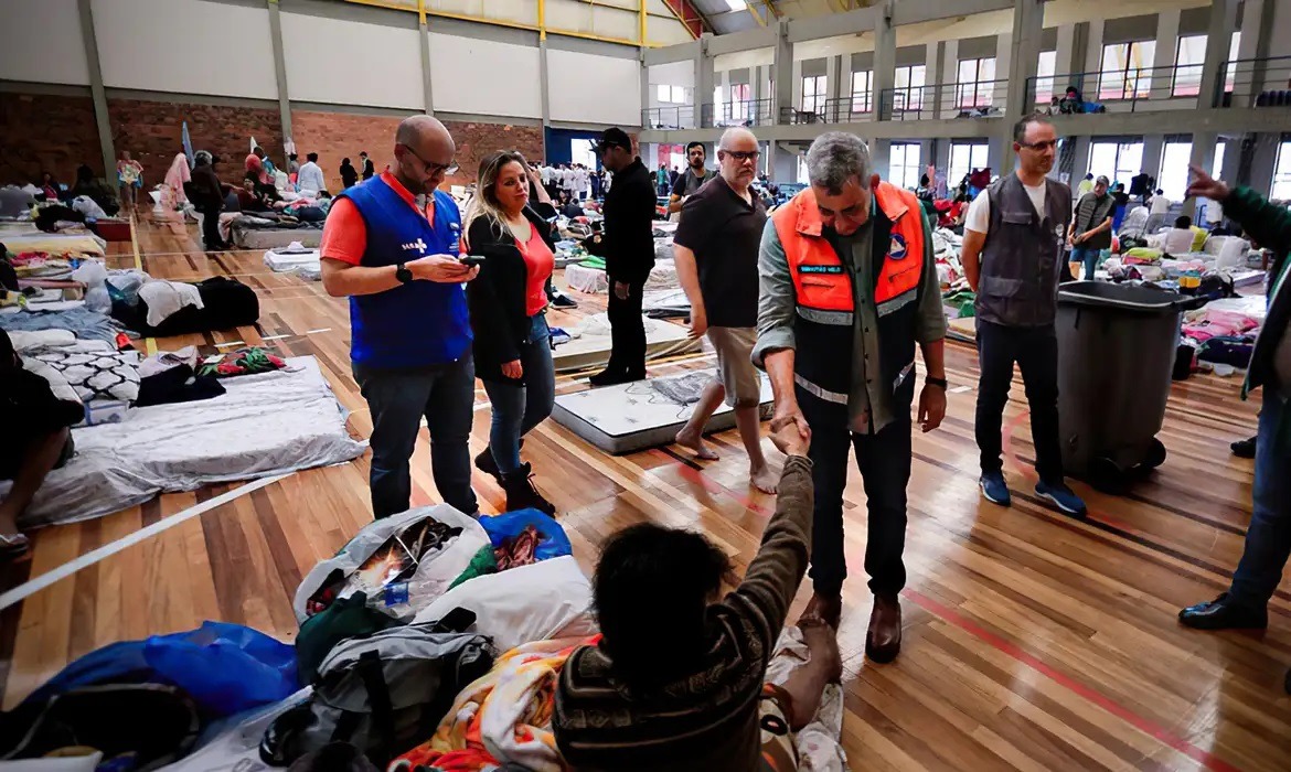 RS: Força Nacional e policiais da reserva vão reforçar segurança para evitar saques