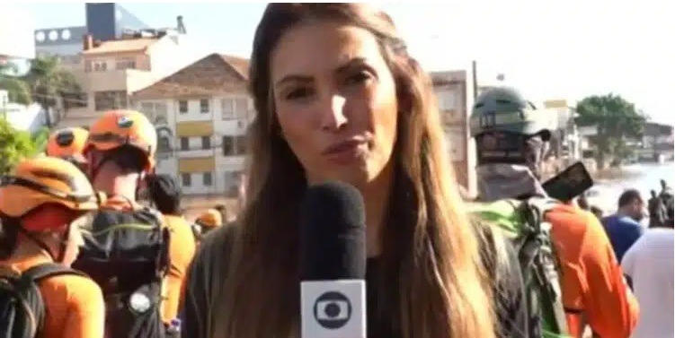 Durante programa ao vivo, Patrícia Poeta revela que seus familiares estão incomunicáveis no RS