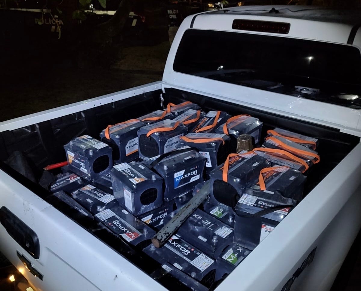 Homem é preso por furto de carga de baterias na Grande Natal
