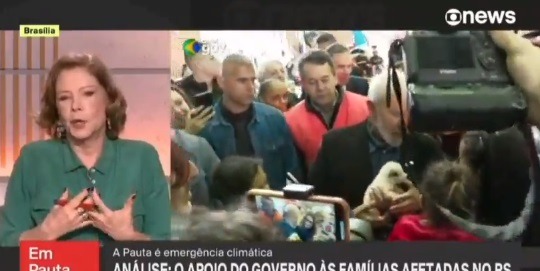 VÍDEO: Jornalista da GloboNews é criticada por comparar perdas no RS a roubo de suas joias