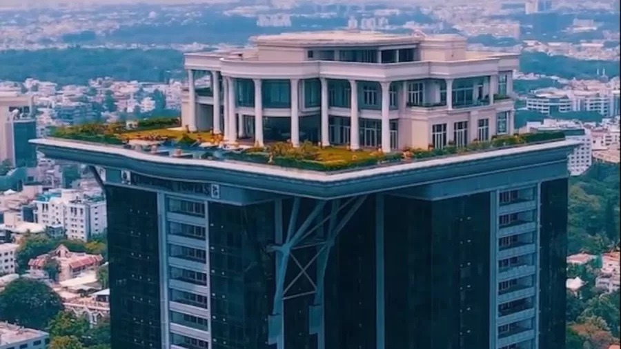 Mansão de R$ 100 mi construída no topo de arranha-céu não pode ser habitada; entenda 