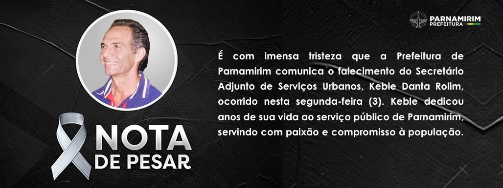 Morre secretário adjunto de Prefeitura da Grande Natal