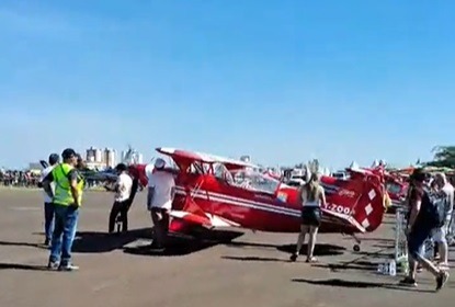 VÍDEO: Avião cai no interior de São Paulo; assista