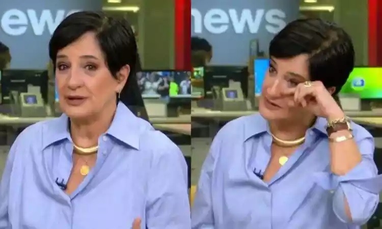 VÍDEO: Âncora da GloboNews chora ao falar de PL que equipara aborto a homicídio
