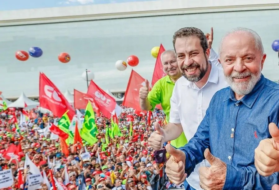 Justiça multa Lula e Boulos por propaganda eleitoral antecipada por discurso no 1º de Maio 