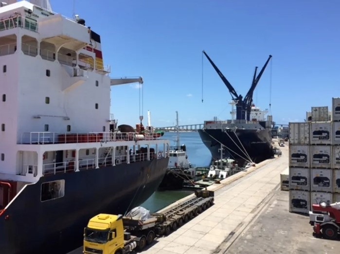Movimentação no Porto de Natal cai 48,3% no 1º quadrimestre de 2024