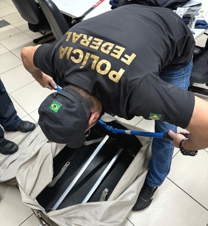 PF prende homem com cerca de 13 kg de cocaína no Aeroporto de Natal
