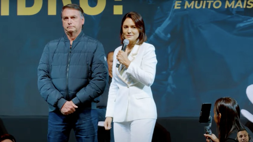 Michelle dá indireta à Janja: “têm vocação para viajar”
