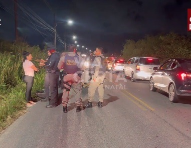 Motociclista é morto e tem moto roubada na Olavo Montenegro