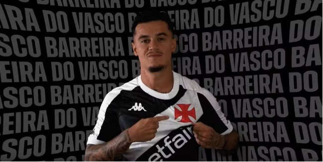 Vasco anuncia contratação de Phillipe Coutinho