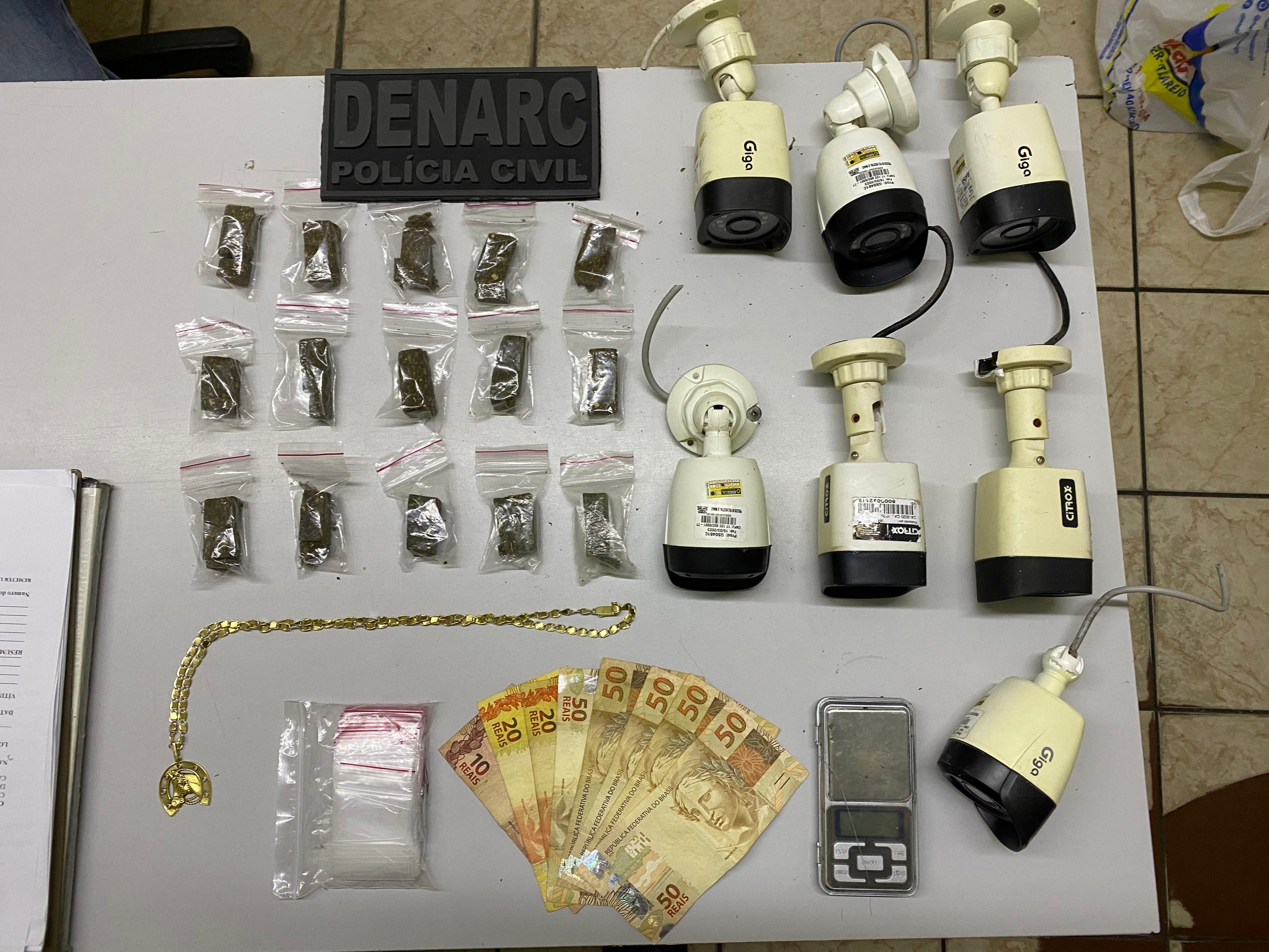 Polícia Civil prende "distribuidor" de drogas em Mossoró