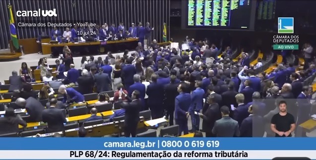 Saiba como votou cada deputado na regulamentação da reforma tributária