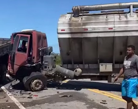 VÍDEO: Deputado do RN fica ferido após grave acidente na BR-101 