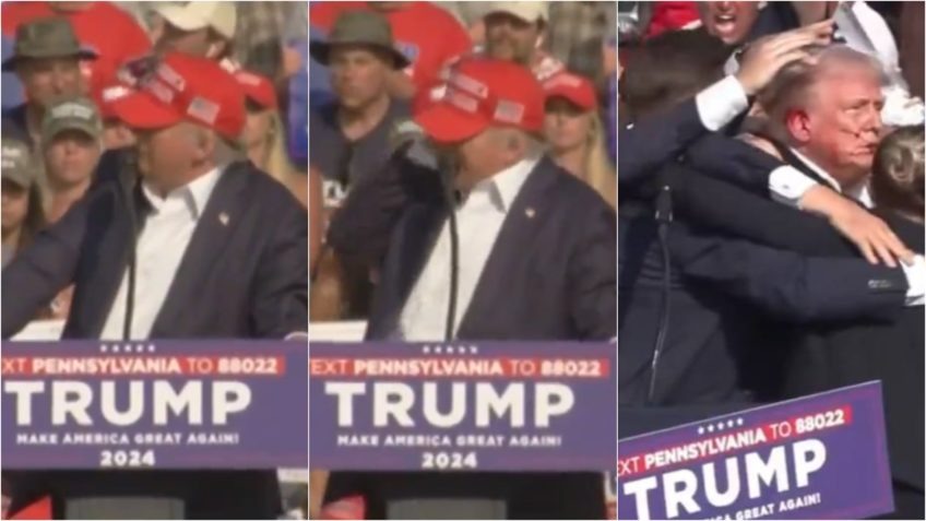 VÍDEO: Trump está seguro após ser retirado de comício, diz Serviço Secreto dos EUA; ASSISTA