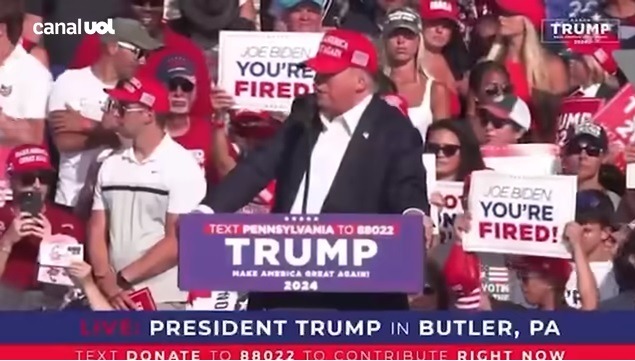 Tiros contra Trump foram tentativa de assassinato, diz FBI