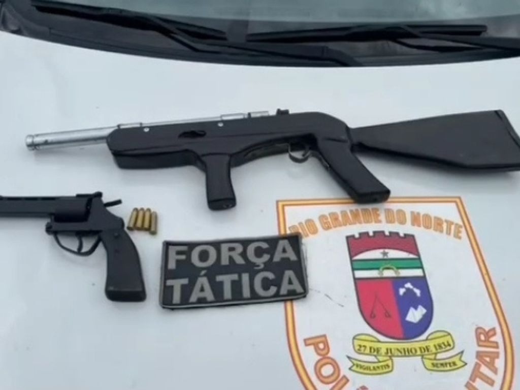 Homem é preso por tráfico de drogas e armas de fogo artesanais na Grande Natal