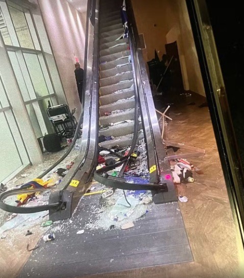 Fotos mostram destruição em estádio da final da Copa América e viralizam