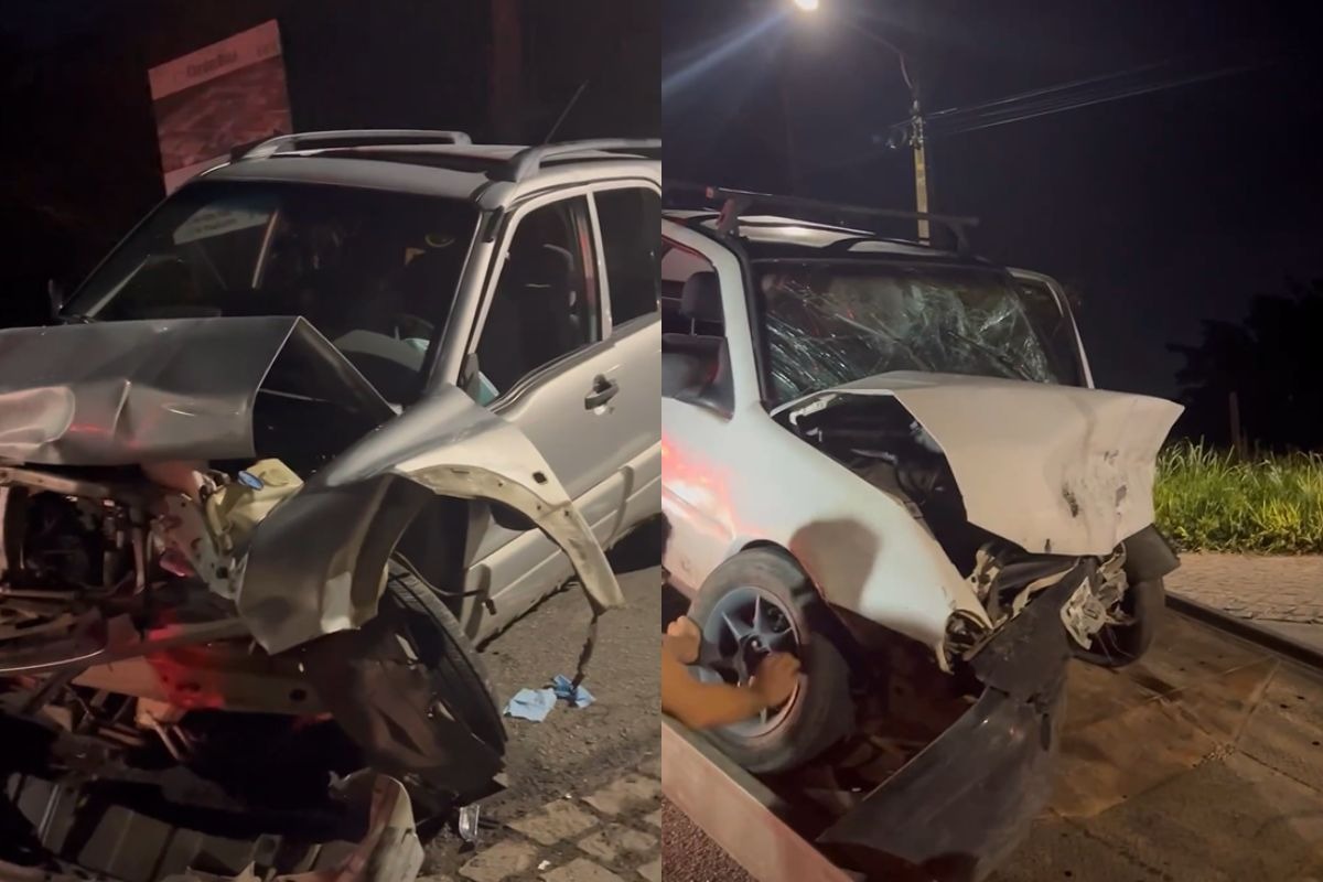 Homem é preso após efetuar disparos, dirigir embriagado e bater em 2 carros na Grande Natal