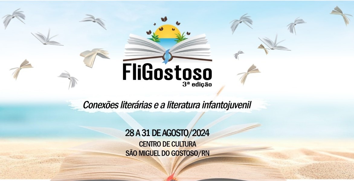 Festival Literário de Gostoso acontecerá em agosto e está com inscrições abertas