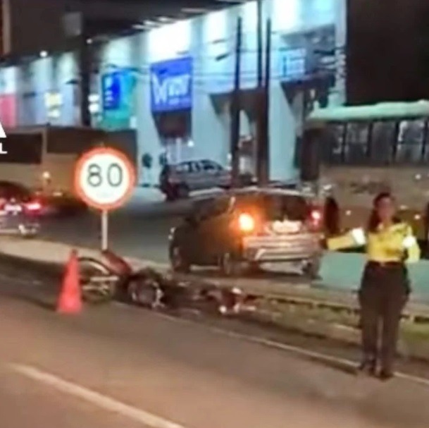 Homem morre atropelado por motocicleta na BR-101 em Candelária