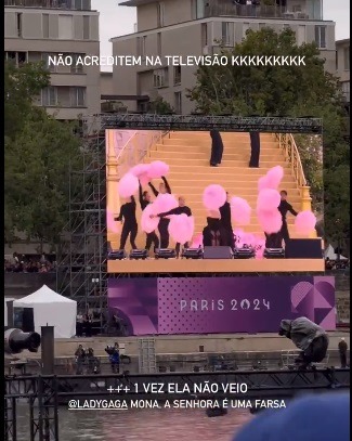 VÍDEO: Show de Lady Gaga na cerimônia de Paris foi gravado