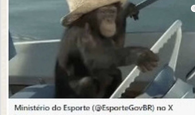Ministério do Esporte faz post considerado racista e apaga em seguida